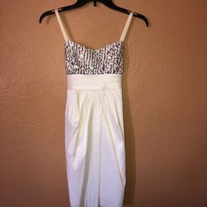 Brand new white formal dress!